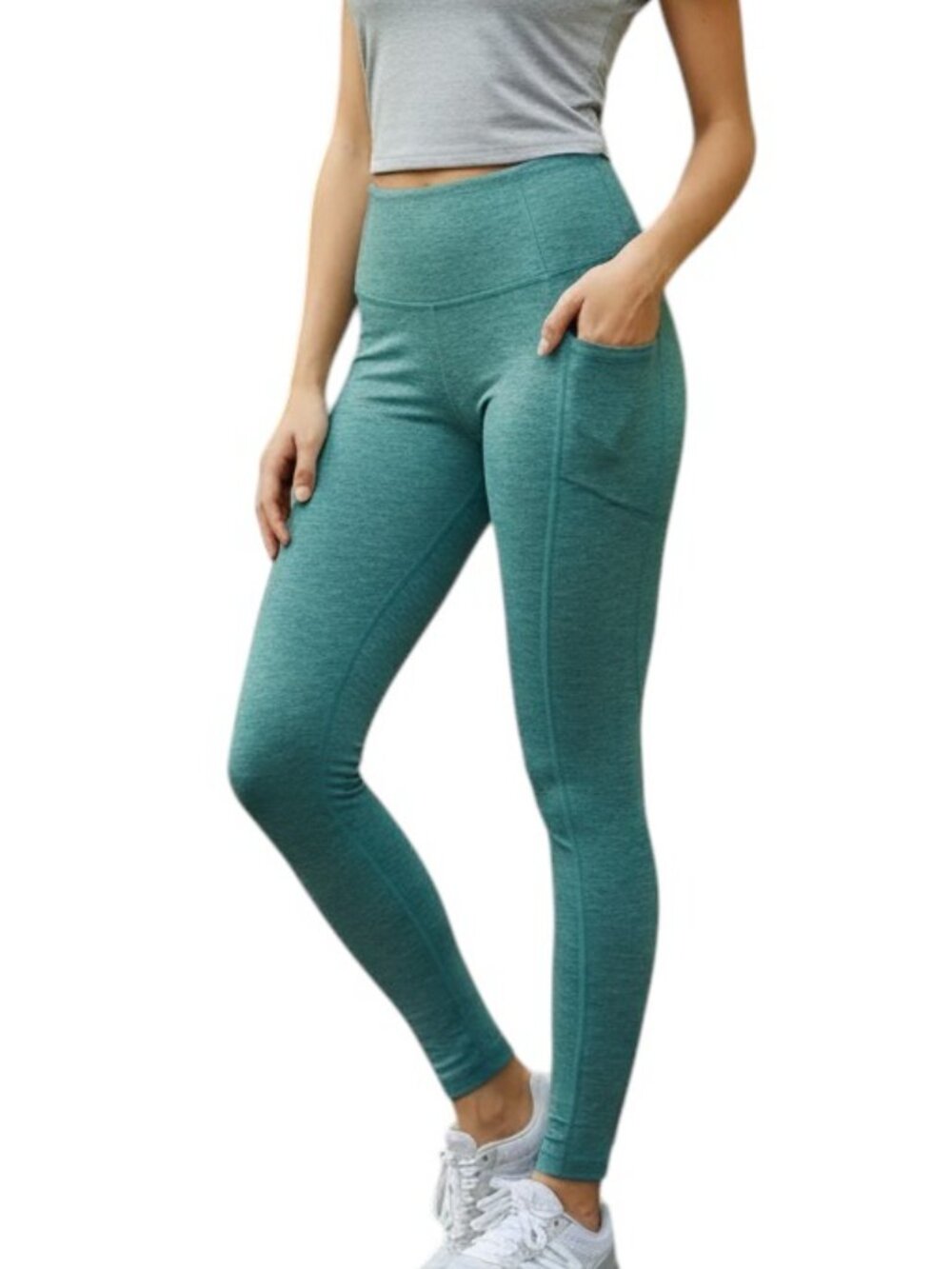Victoria's Secret Sage Green Pocket Leggings, US8